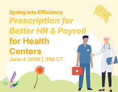Prescription for Better HR & Payroll for Health Centers