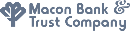 Macon Bank grey logo