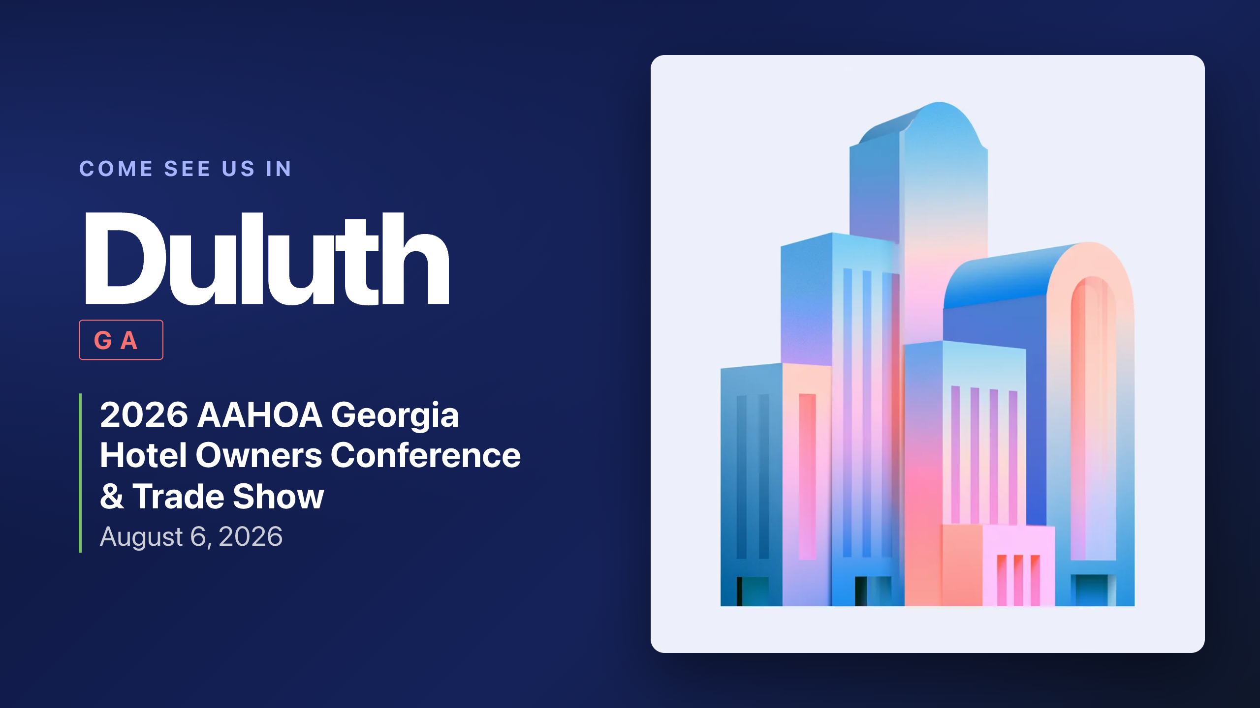2026 AAHOA Georgia Hotel Owners Conference & Trade Show