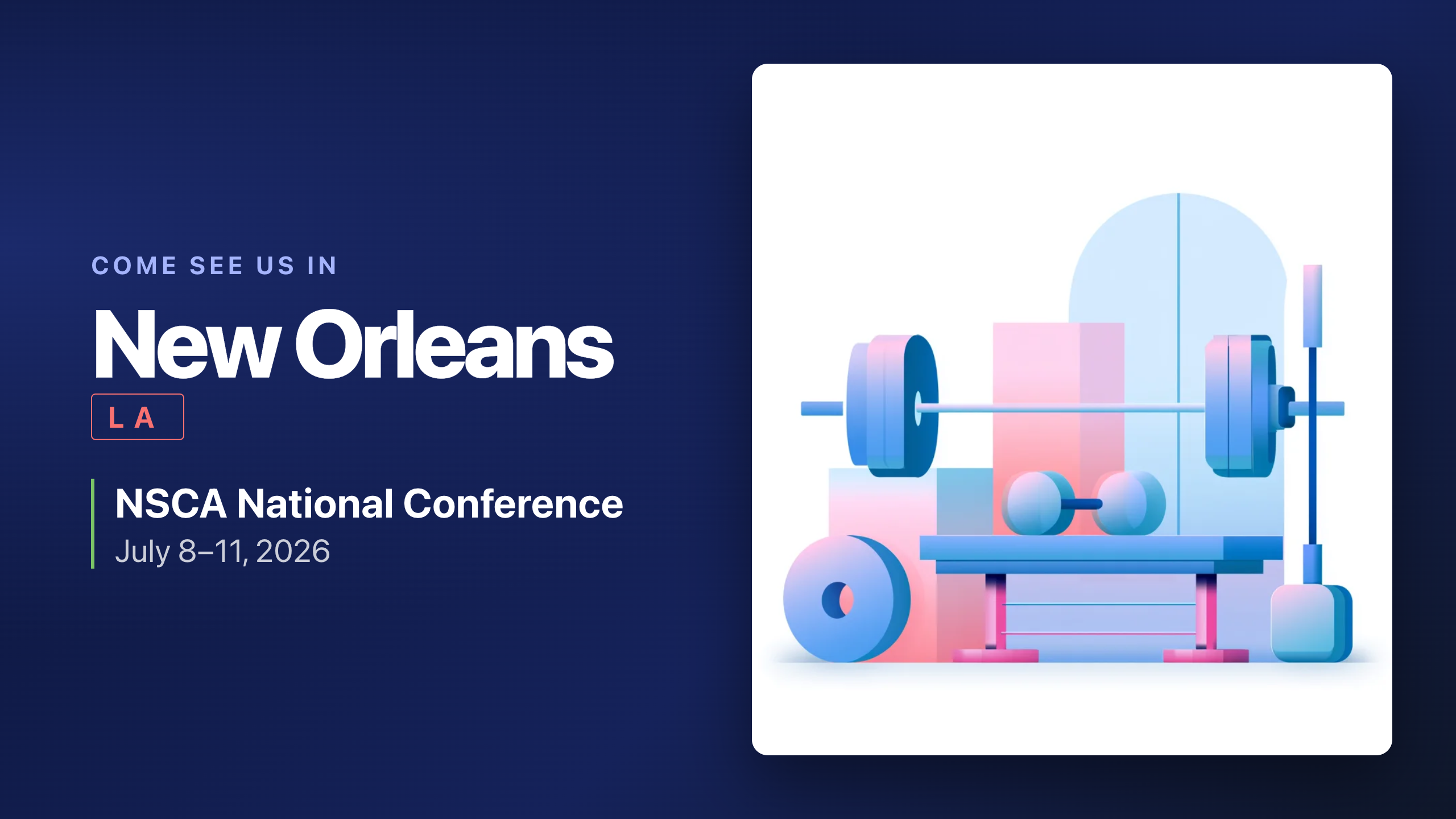 NSCA (National Strength & Conditioning Association) National Conference