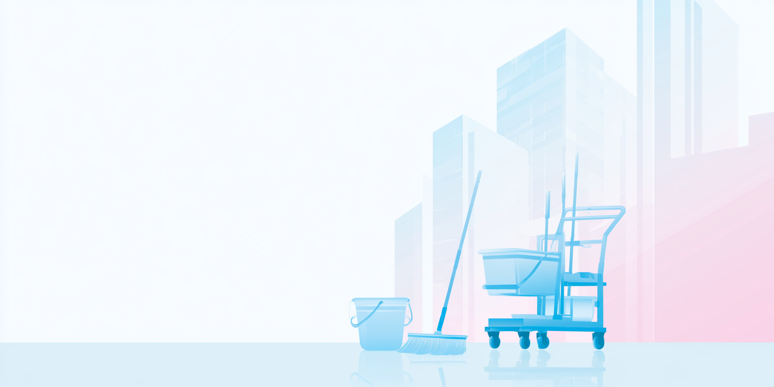 Illustration of a building icon with a checklist and a shield badge, symbolizing building services payroll compliance