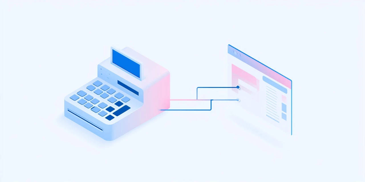 Retail store manager connecting POS system data to payroll and labor cost